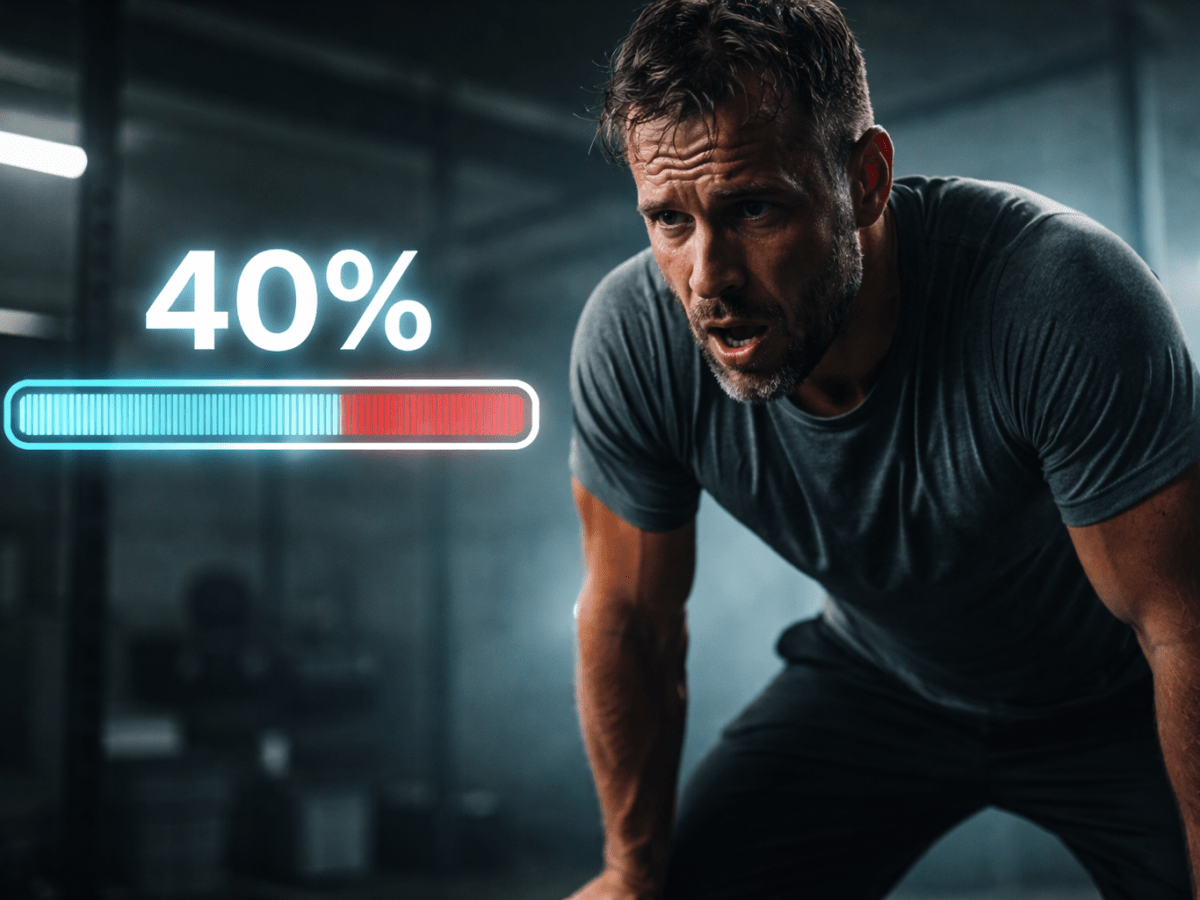 You’re Maxed-Out At 40%…
Based On Your&nbsp;Mindset.