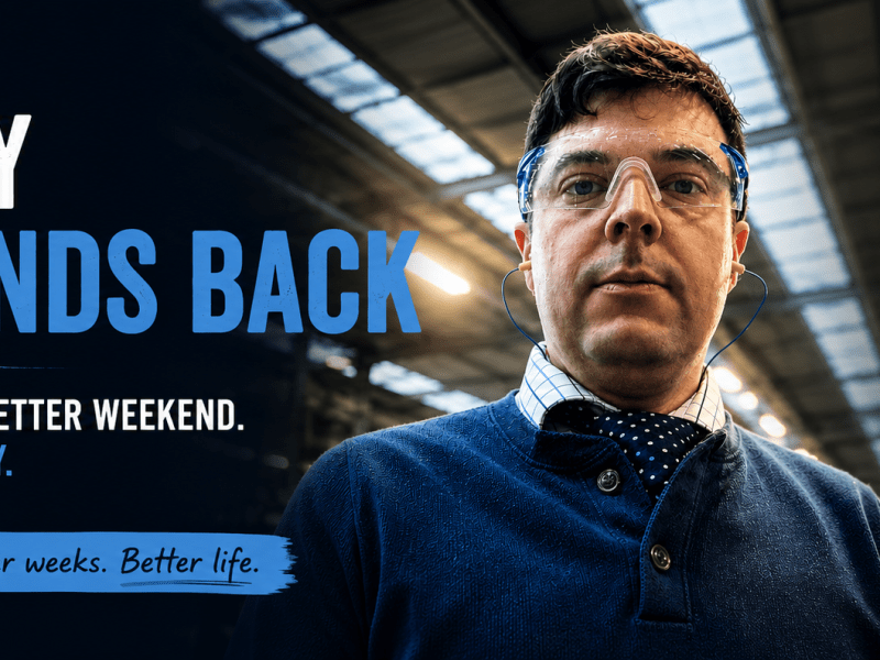 I Got My Weekends&nbsp;Back